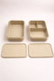 Hermia Juego de cajas de almacenamiento BU0054, 6 piezas, Crema